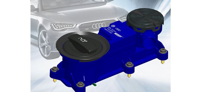 Hengst Automotive_Ölnebelabescheider für Audi V Motoren