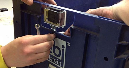 Febi Bilstein Kamerafahrt Vorbereitung