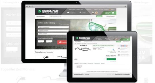 TecDoc Webshop mit Speed4Trade