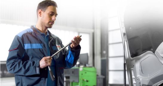 Bosch Car Service Werkstattkonzept KFZ-Mechaniker