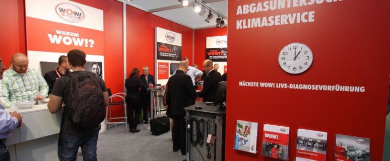 WOW Klima Diagnose auf der Automechanika 2014