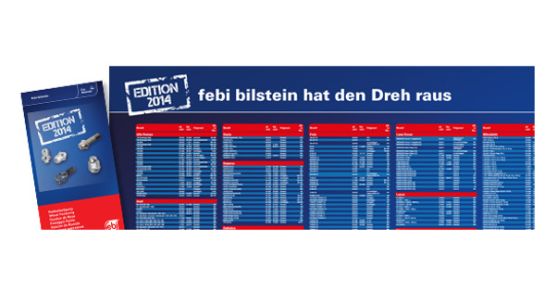 Radschraubenposter Febi Bilstein