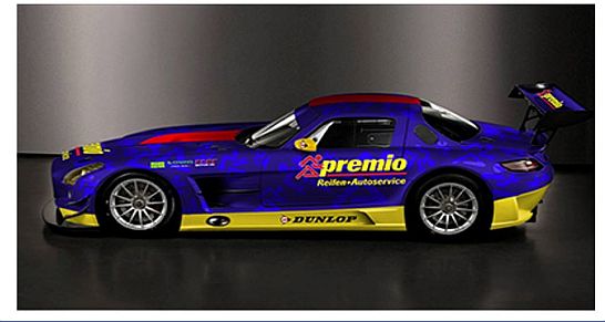 Premio Reifen + Autoservice -Nürburgring Mercedes-Benz SLS AMG