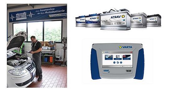 Batterietest-Programm - VARTA