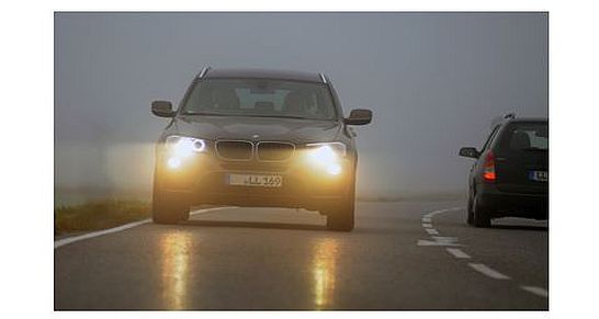 TÜV-Süd - Bei Nebel gilt Abblendlicht einschalten