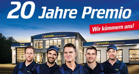 premio autoservice 20 jahre