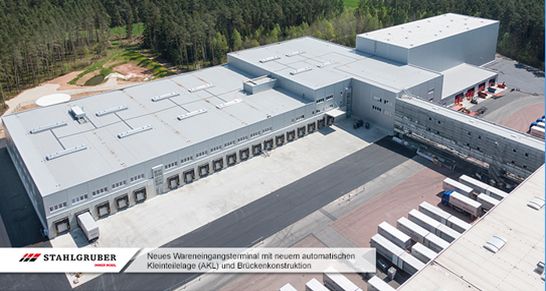 stahlgruber logistikzentrum