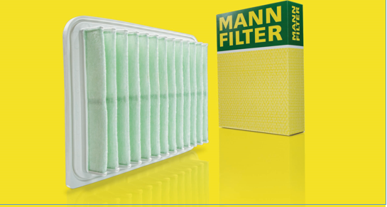 luftfilter-mann+hummel aus recyclingfasern