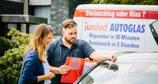junited autoglas-vor ort-reparatur