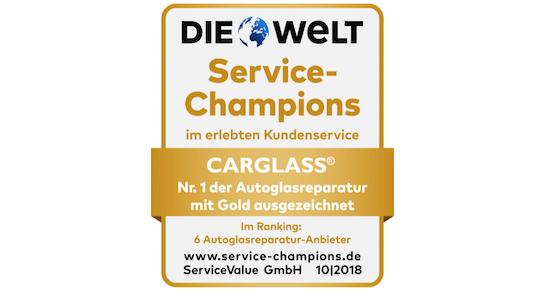 welt-carglass-service champion 2018