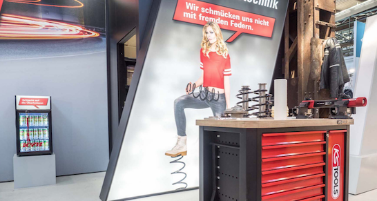 kyb europe-werkstattwagen-messe-ks tools
