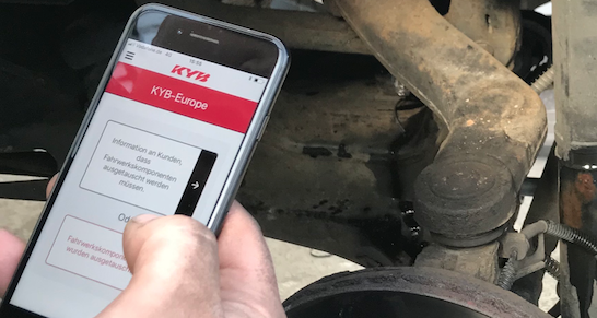 kyb europe-app-werkstatt