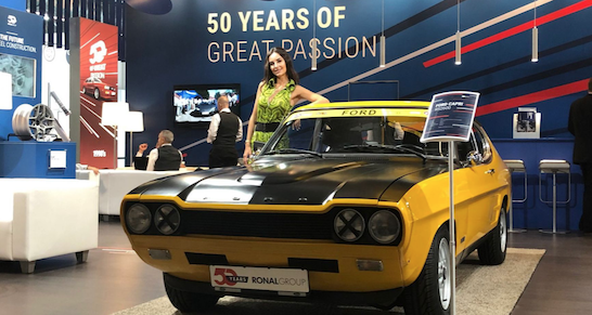 ronal group-iaa 2019-jubiläum-50 jahre Ford Capri RS2600 V6