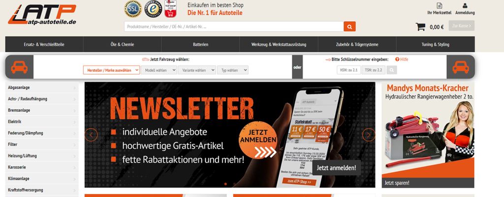 ATP-Autoteile ist insolvent